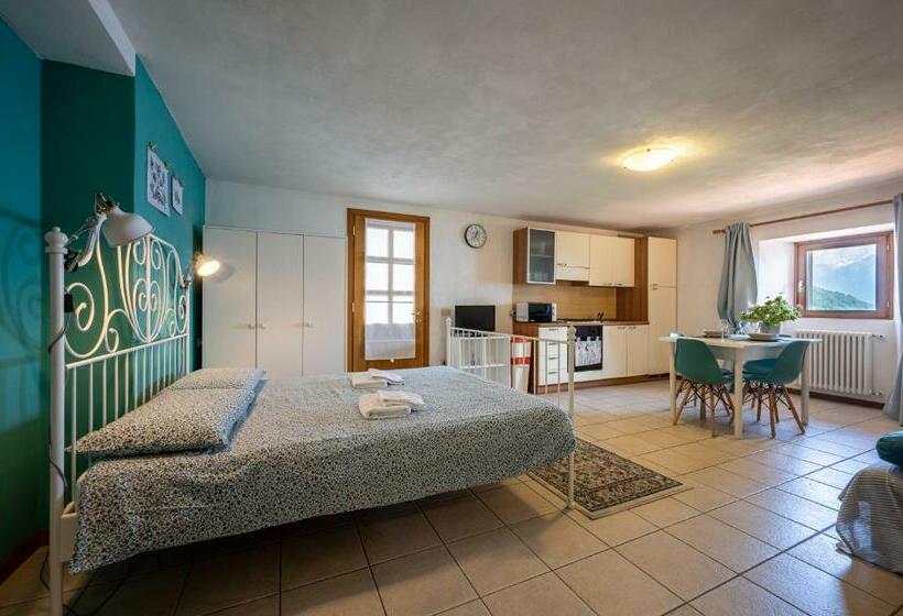Standard studio with lake view, Agribenessere Brenzio
