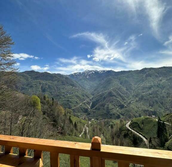 اتاق استاندارد با تراس, Dağlara Bungalov