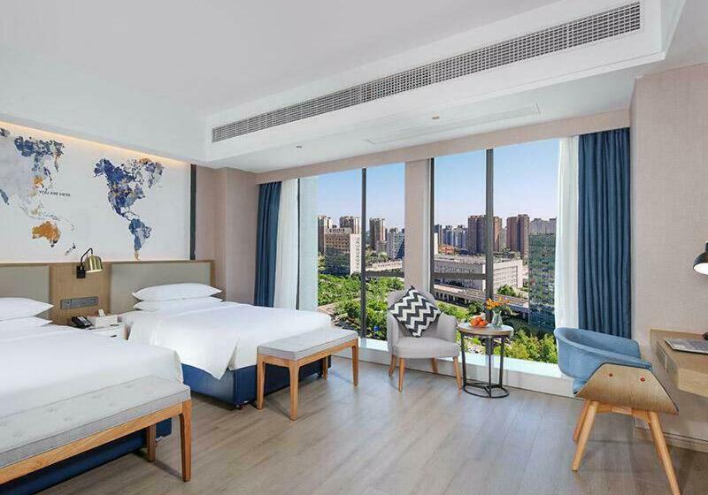 Номер Стандарт, Kyriad Marvelous Hotel Ziyang North Railway Station