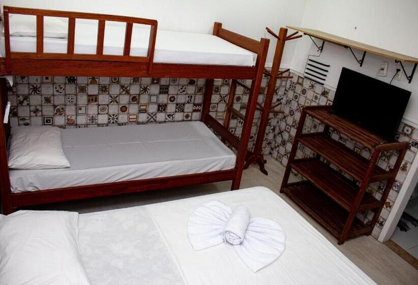 חדר דלוקס לארבעה, Pousada   Flat Castor