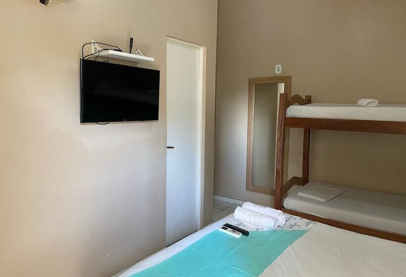 4인용 스탠다드 룸, Pousada Vila Pajuçara