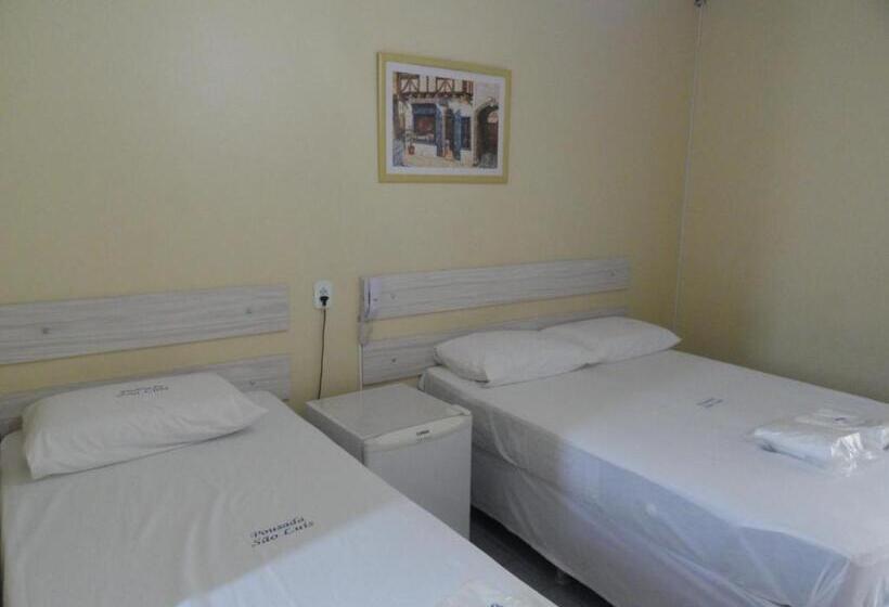 Quarto Triplo Estandar, Pousada Sao Luiz