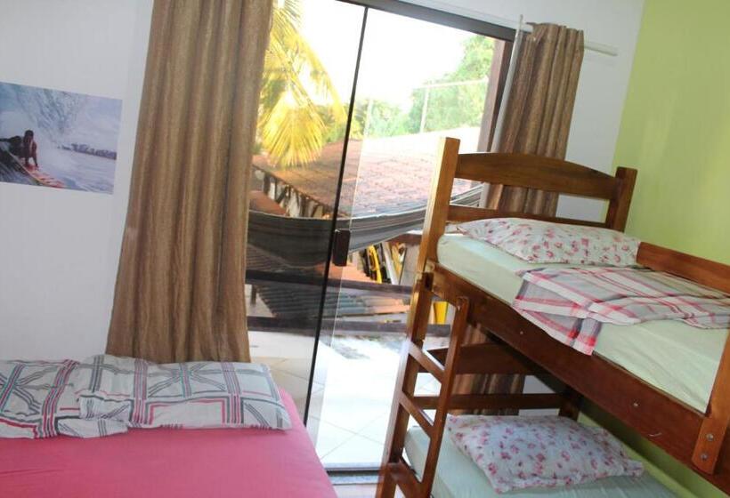اتاق استاندارد با سرویس بهداشتی مشترک, Rio Surf House Hostel E Pousada