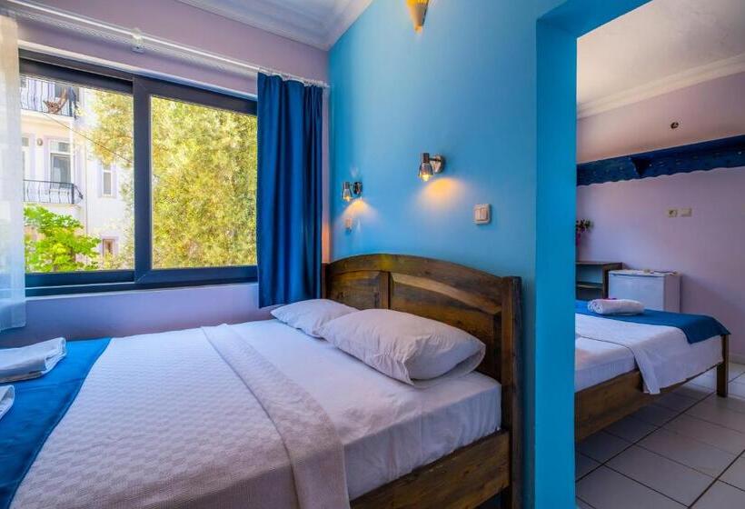 Chambre Quadruple Standard Vue Jardin, Selim Pansiyon   Adults Only