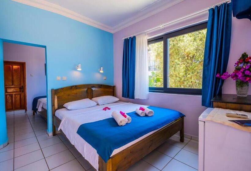 Chambre Quadruple Standard Vue Jardin, Selim Pansiyon   Adults Only