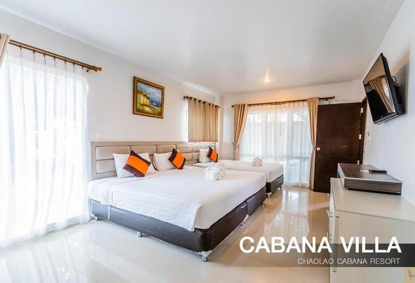 Вилла 2 Спальни Вид на Море, Chaolao Cabana Resort