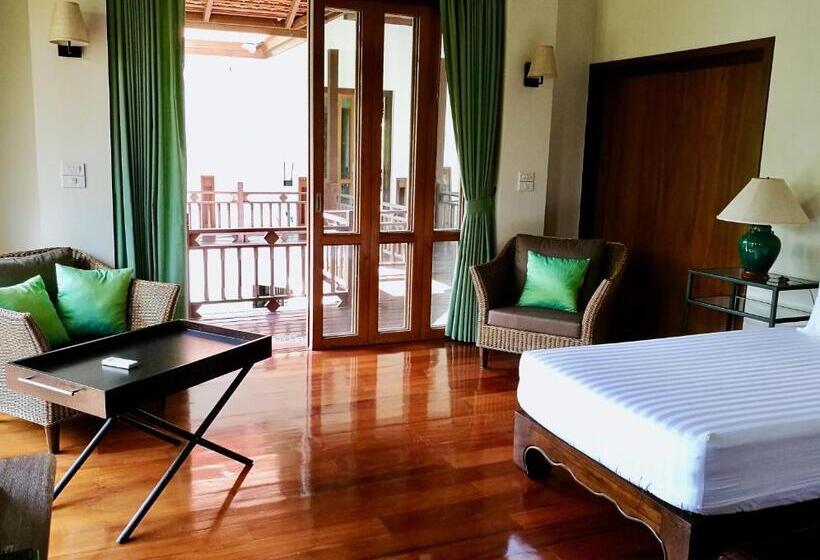 اتاق استاندارد با چشم‌انداز باغ, Villa Albizia, Chiang Mai