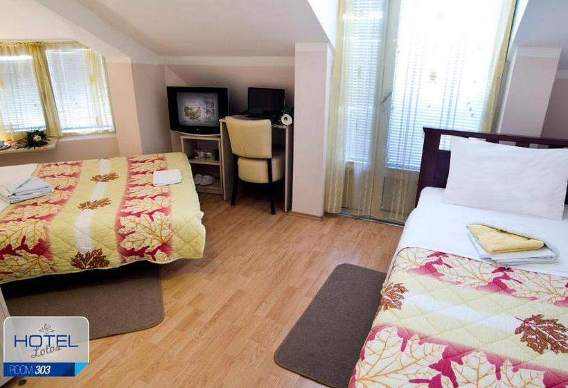 اتاق استاندارد سه نفره, Garni Hotel Lotos