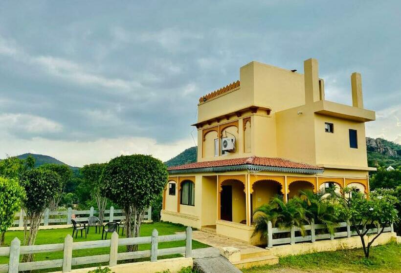 Вилла 1 Спальня Вид на Сад, Udai Valley Resort  Top Rated Resort In Udaipur With Mountain View