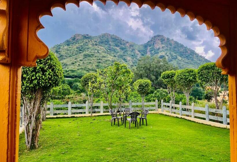 Вилла 1 Спальня Вид на Сад, Udai Valley Resort  Top Rated Resort In Udaipur With Mountain View