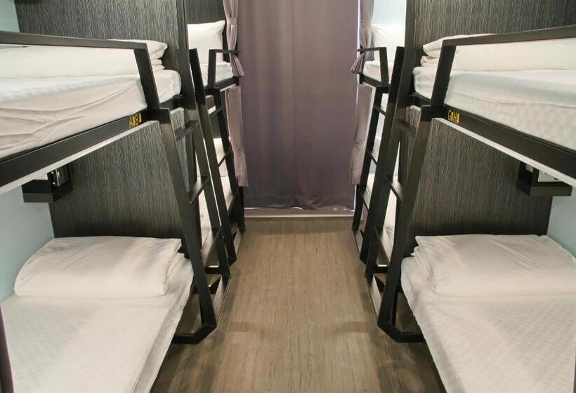 اتاق خانوادگی با سرویس بهداشتی مشترک, Backpackers Hostel   Taipei Changchun