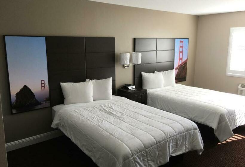 Номер Стандарт 2 Двуспальные Кровати, Vallejo Inn