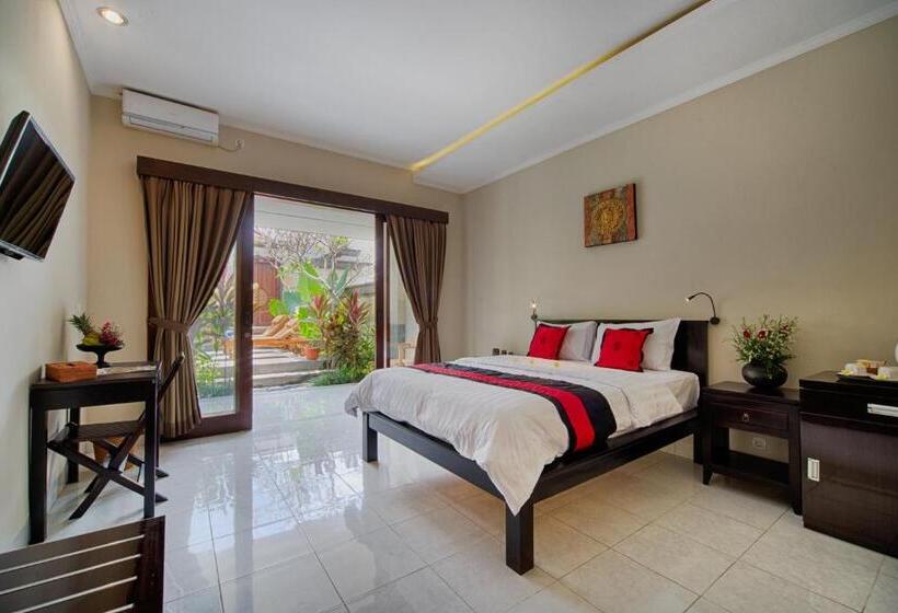 Номер Deluxe Вид на Бассейн, Puri Canggu Villas & Rooms
