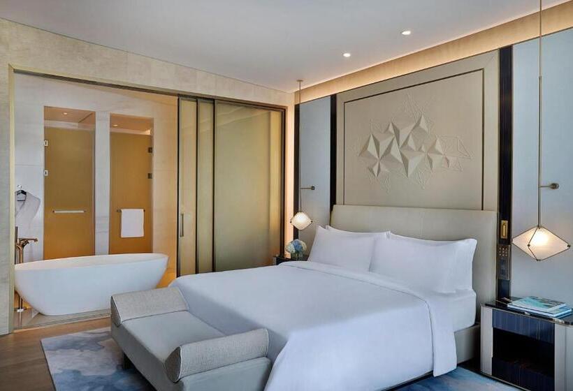اتاق دلوکس با تخت کینگ و چشم‌انداز شهر, The St. Regis Riyadh