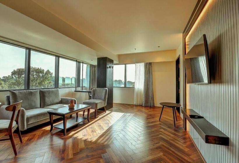 带城市景观的套间, Regenta Central Javaji Mysore