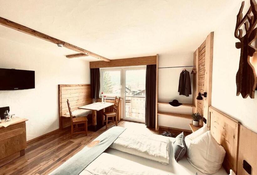 Номер Стандарт с Балконом, Pension Kreuzeck   Dein Glücksplatz Am Lech