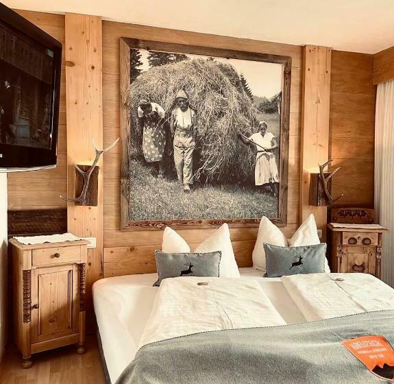 Номер Стандарт с Балконом, Pension Kreuzeck   Dein Glücksplatz Am Lech