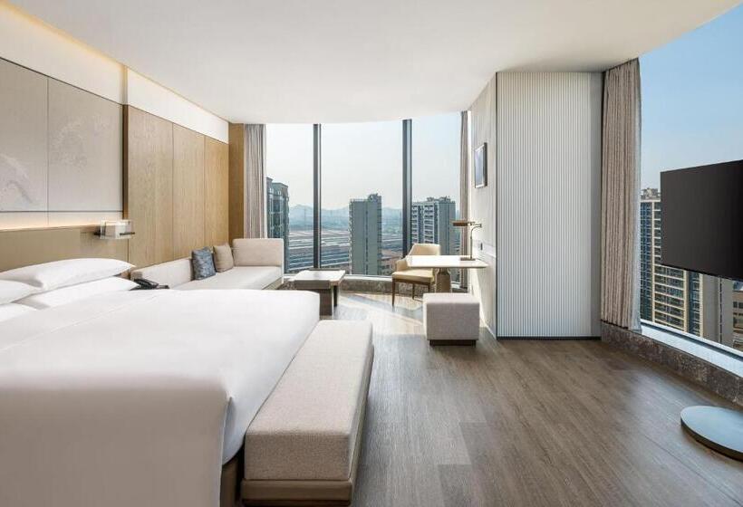 اتاق استاندارد با تخت بزرگ, Shaoxing Marriott Hotel Shangyu