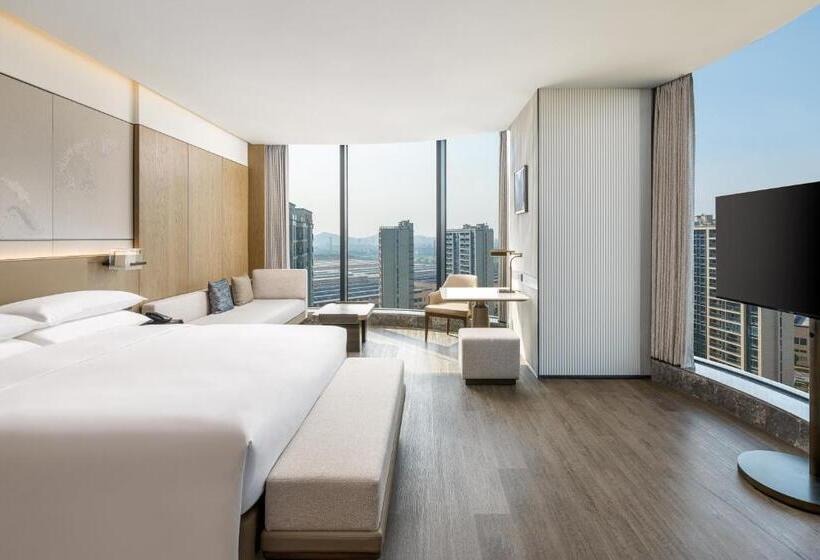 اتاق استاندارد با تخت بزرگ, Shaoxing Marriott Hotel Shangyu