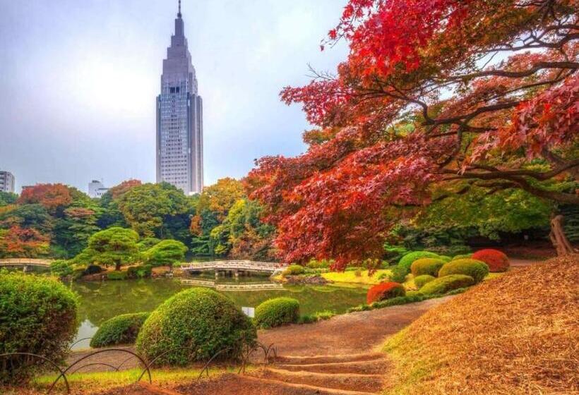 آپارتمان 1 خوابه, 43新宿最中心 新宿御苑前站5分 Shinjuku Center 5 Mins To Station, Max 3 直达新宿 涉谷 表参道 池袋 上野 代代木 银座 原宿
