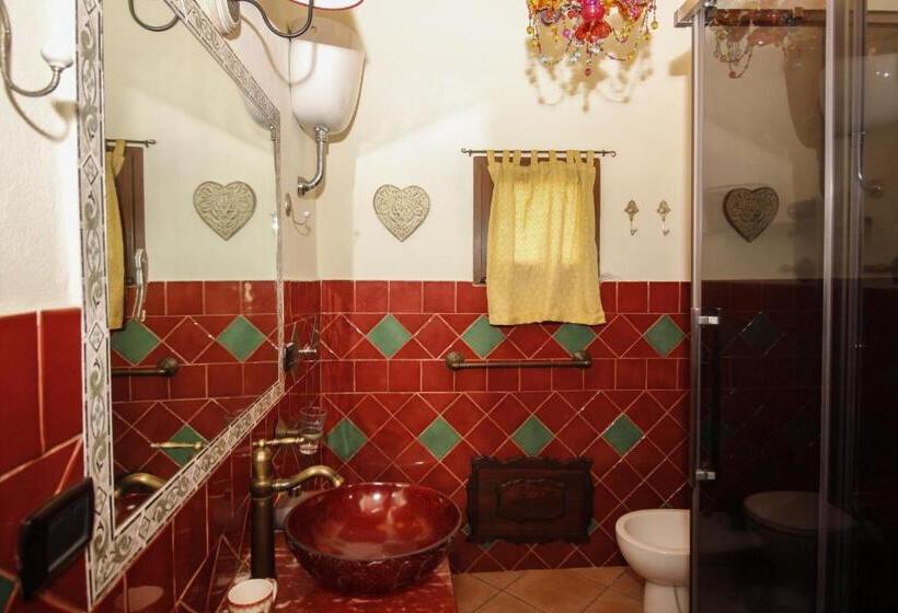 اتاق استاندارد با چشم‌انداز استخر, B&b La Posada