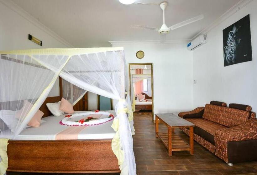 اتاق استاندارد با چشم‌انداز استخر, Blue Tides Hotel & Restaurant