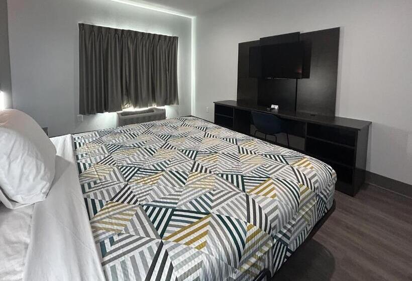اتاق لوکس با تخت بزرگ, Motel 6 Dallas, Tx Methodist Charlton Medical Ctr