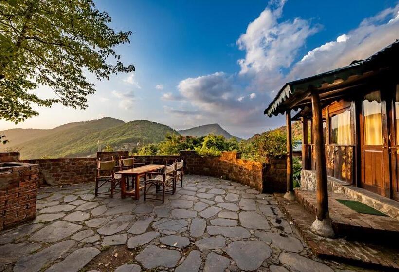 标准间带露台, Mountain Quail Lodge