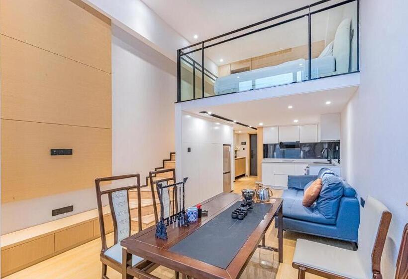 Люкс Повышенной Комфортности, Kunming Dianchi Mideel International Apartment   South Asian Style Fuhai Metro