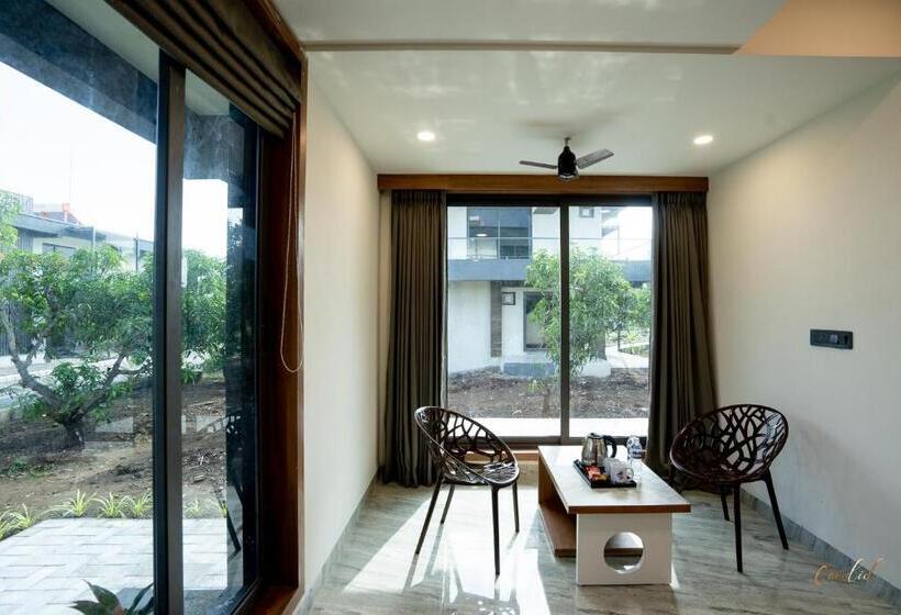 Стандартный Номер Кровать Кинг, Daksh Eden Greenz  A Luxury Resort In Sasan Gir