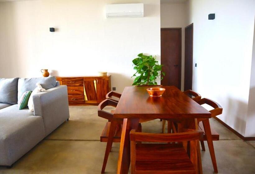 １階の１ベッドルームアパートメント, La Barra Resorts Puerto Escondido