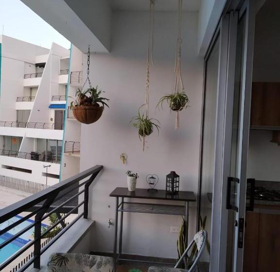 Апартаменты 1 Спальня Вид на Бассейн, Apartasol San Jerónimo