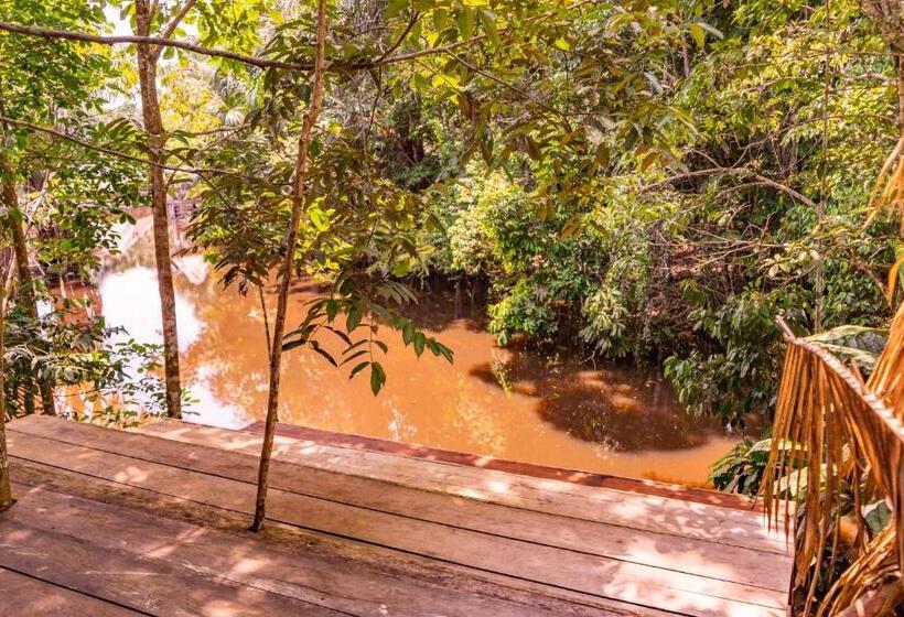 اتاق استاندارد با تخت بزرگ, Family Hotel Purma Caspi On The Jungle Lake