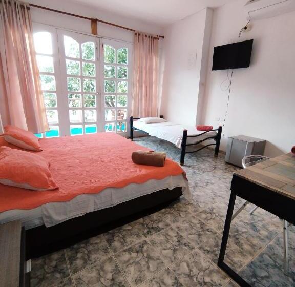 수피리어 트리플 룸, Sierraventura Hostel