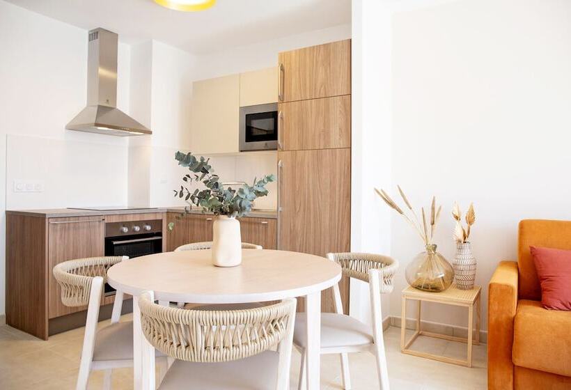 バルコニー付き１ベッドルームアパートメント, Résidence Pierre & Vacances Premium Domaine Du Golfe Du Lion