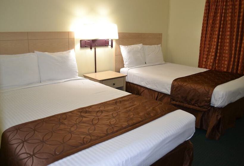 חדר סטנדרט שתי מיטות זוגיות, Passport Inn   By The Falls Ny