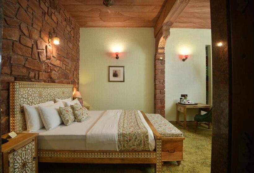 标准房带园景, Govind Bagh Resort