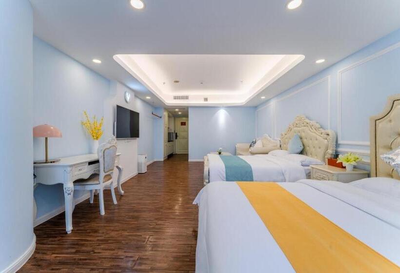 اتاق لوکس, Windsleep International Apartment Hotel Free Delivery To The Venue Of The Canton Fair&cantonese Brea