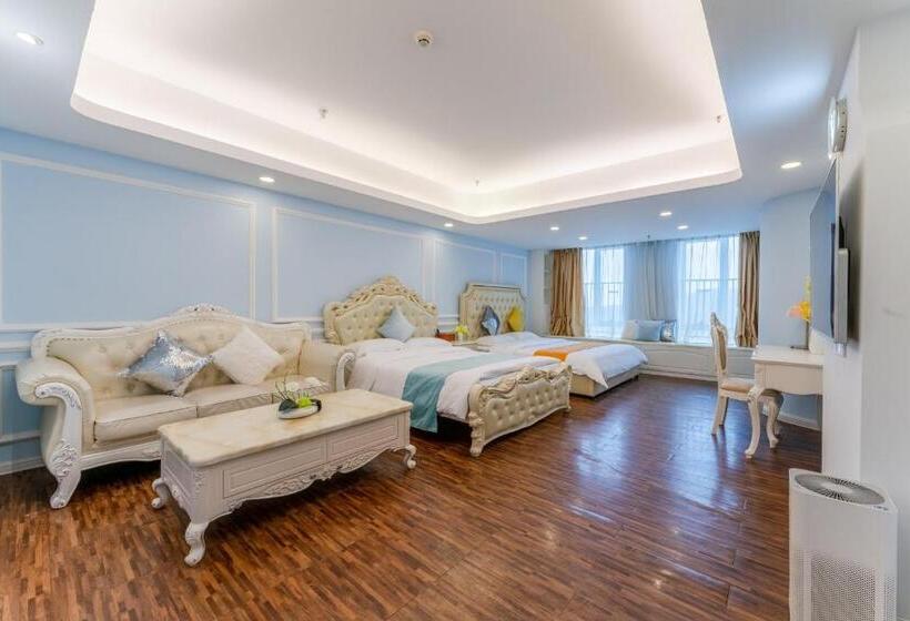 اتاق لوکس, Windsleep International Apartment Hotel Free Delivery To The Venue Of The Canton Fair&cantonese Brea