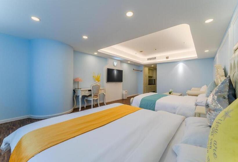 اتاق لوکس, Windsleep International Apartment Hotel Free Delivery To The Venue Of The Canton Fair&cantonese Brea
