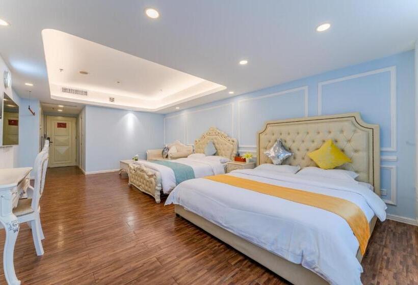 اتاق لوکس, Windsleep International Apartment Hotel Free Delivery To The Venue Of The Canton Fair&cantonese Brea