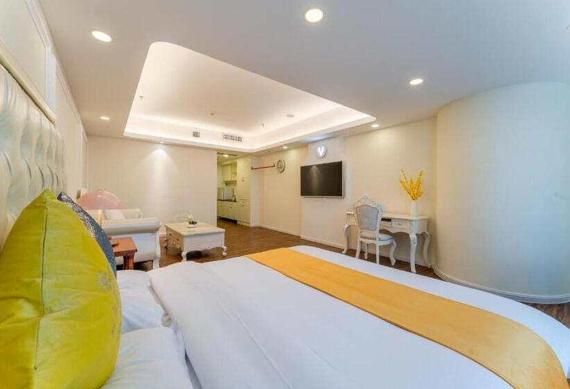 اتاق لوکس, Windsleep International Apartment Hotel Free Delivery To The Venue Of The Canton Fair&cantonese Brea
