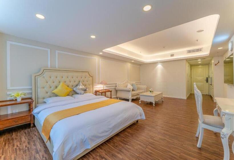 اتاق لوکس, Windsleep International Apartment Hotel Free Delivery To The Venue Of The Canton Fair&cantonese Brea