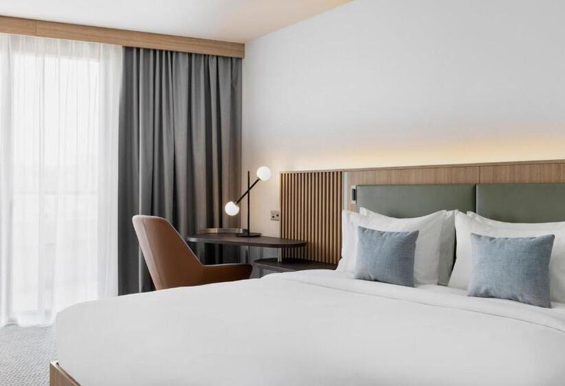 Номер Deluxe Кровать Кинг Вид на Город, Courtyard By Marriott Biel Bienne