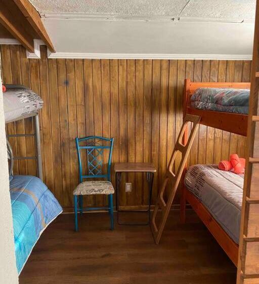 Четырехместный номер эконом класса с общей ванной комнатой, Habitación Para 4, Acogedor, Familiar, Equipado, Baño Compartido