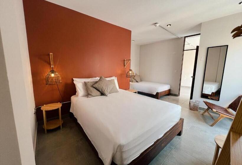 اتاق استاندارد سه نفره, Viajero Huacachina Hostel