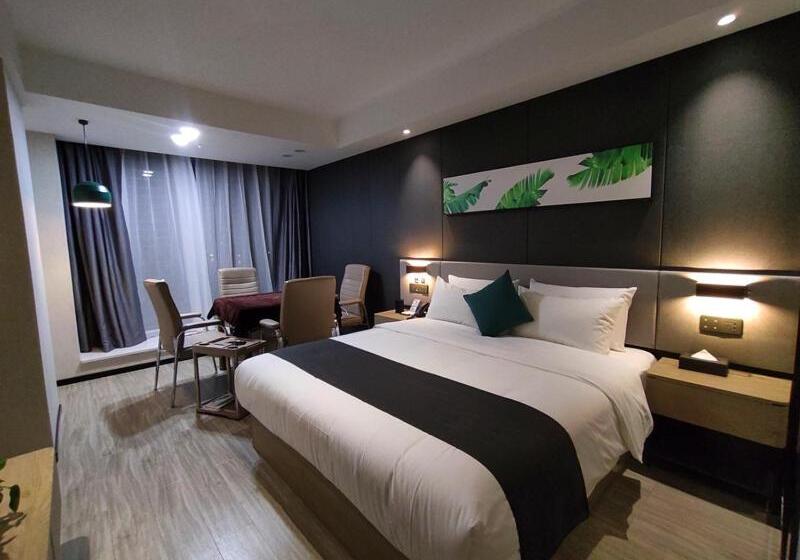 Номер Deluxe, Thank Inn Plus Chongqing Pengshui Yujing Jiangshan