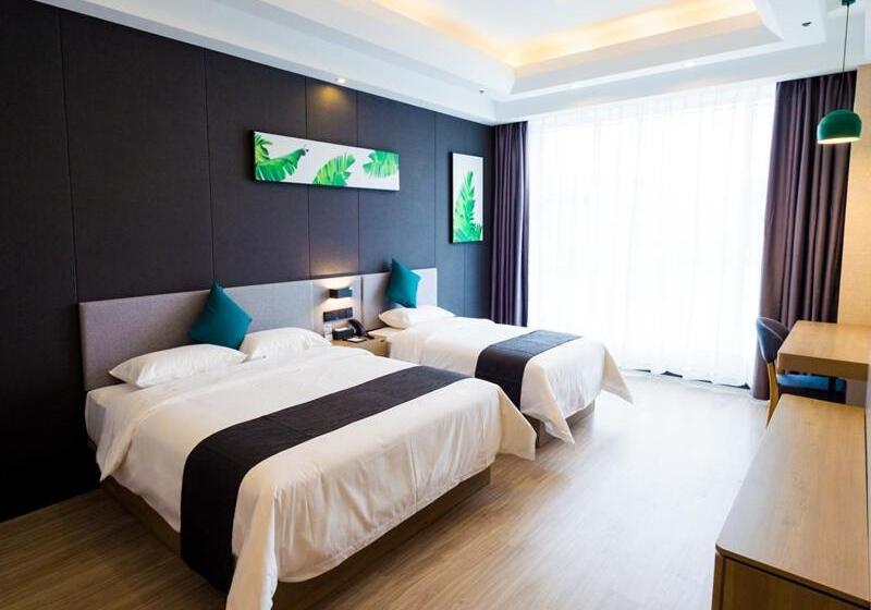 Quarto Familiar Superior, Thank Inn Plus Datong Senyuan Building High Speed Railway Station