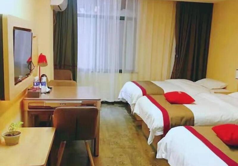 Трехместный Номер Deluxe, Thank Inn Plus Suzhou Sixian Sizhou Avenue