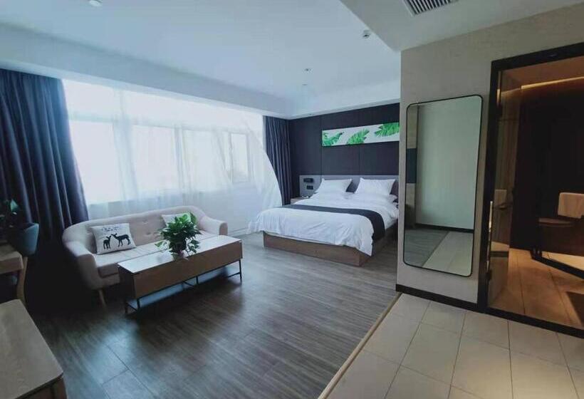 Номер Deluxe, Thank Inn Plus Yancheng Sheyang Dayang Road